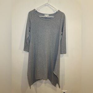 Simply Southern Gray Knit Dress/Top